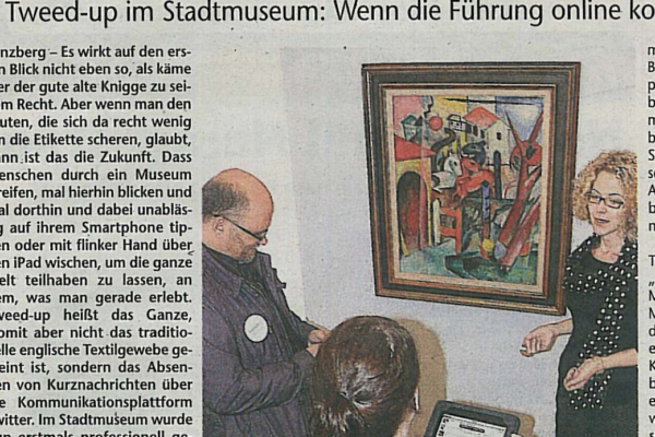 Tweetup im Stadtmuseum Penzberg - Pressemitteilung