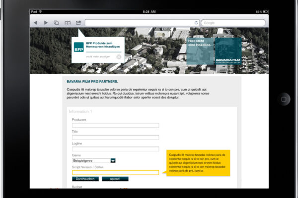 Screenshot - BFP Pro Guide - Bavaria Film