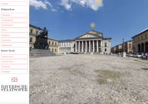 Bayerische Staatsoper App - Beispielbild 360° virtueller Rundgang