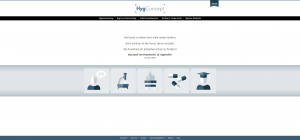 Website HygConcept - Screenshot Startseite