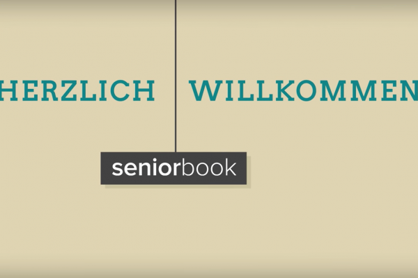 Screenshot Erklärvideo Seniorbook - Startscreen