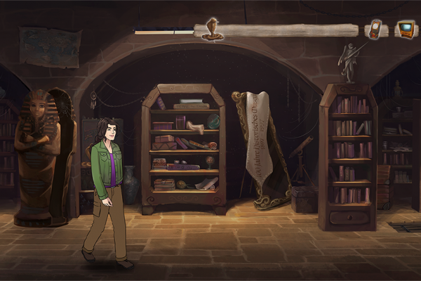 Adventure Game Martin Luther - Screenshot Story