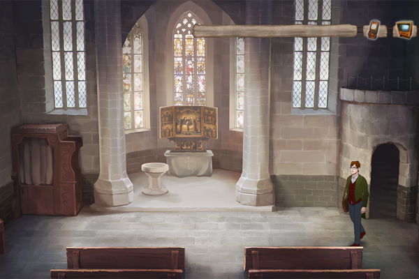 Adventure Game Martin Luther - Screenshot Story