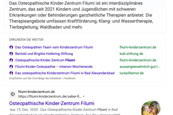 SEO – Die Filumi-Website sichtbar machen