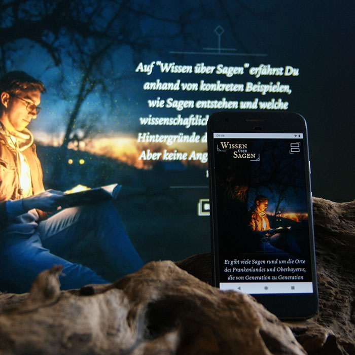 Bild von PC und Handy-responsive Websitedarstellung 