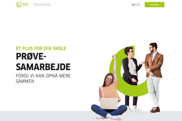 Neue Website für das Goethe-Institut Dänemark