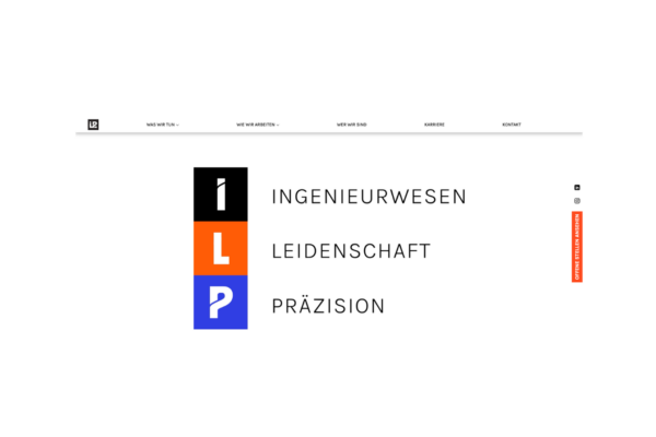 Relaunch der ILP² Website