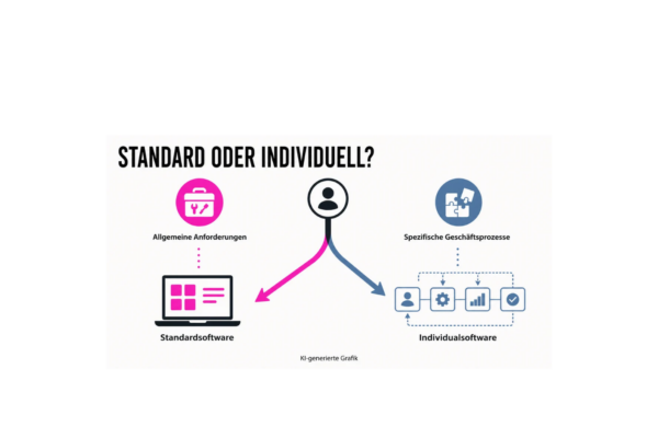 Entscheidungspfad Standardsoftware vs. Individualsoftware